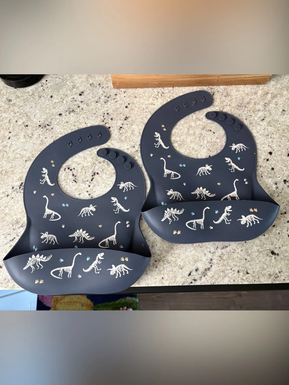 Neat Baby Bib, Dinosaur Print